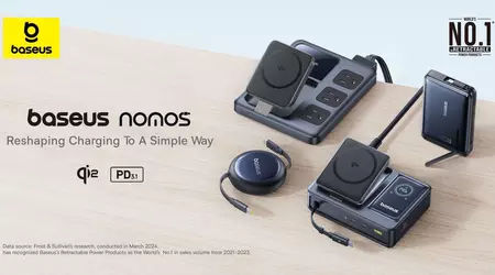Baseus presents new 10,000 mAh Nomos Power Bank with wireless charging and USB-C cable
