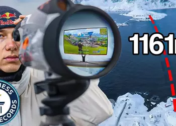 Бывший киберспортсмен MrSavage в Fortnite убил противника в режиме королевской битвы на расстоянии более 1 километра