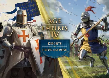 Тамплиеры и Дом Ланкастеров скоро появится в Age of Empires IV: авторы стратегии анонсировали DLC Knights of Cross and Rose
