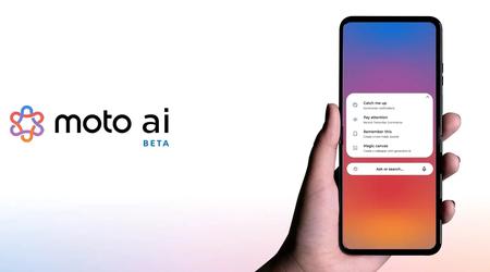 Motorola lanceert een wereldwijd bètaprogramma voor zijn kunstmatige intelligentie Moto AI