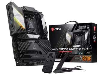 MSI MEG X870E Unify-X Max: два слота для памяти и привет из прошлого в виде PS/2