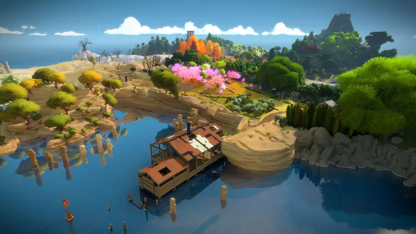 Красочная головоломка The Witness стала бесплатной в Epic Games Store