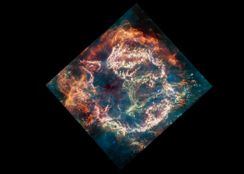 James Webb encontró información interesante en los restos de la supernova más joven que estalló hace 340 años