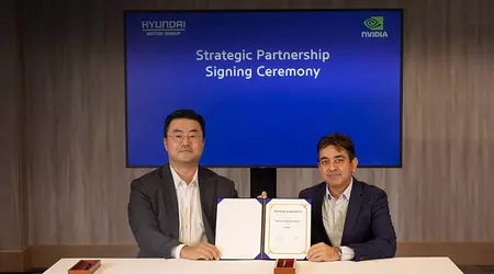 Hyundai Motor Group announced a strategic partnership with NVIDIA. They will work together to develop artificial intelligence technologies