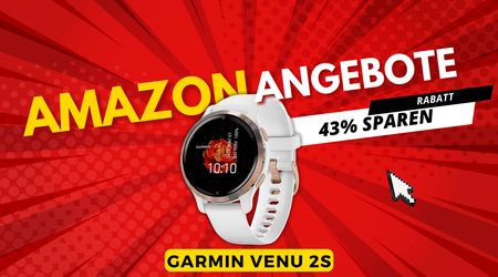 Garmin Venu 2S GPS-Smartwatch – Massiver Black Friday Rabatt von 200€!