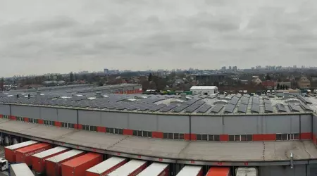 Нова пошта запустила першу сонячну електростанцію потужністю 1 МВт, її вартість 14 мільйонів гривень