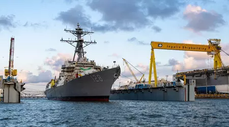 Ingalls Shipbuilding has launched a Ted Stevens-class Arleigh Burke Flight III guided missile destroyer for the US Navy