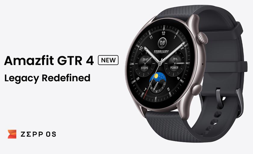 Amazfit GTR 4 New: AMOLED-дисплей, поддержка звонков по Bluetooth, GPS и цена $205