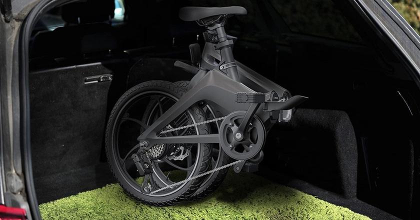 SachsenRAD E-Folding F11 bicicleta eléctrica plegable para ciclista pesado
