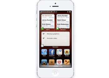 Несбыточная мечта: концепт виджетов для iOS (видео)