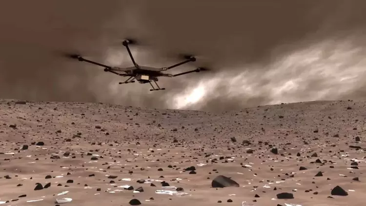 La NASA développe Mars Chopper, un ...