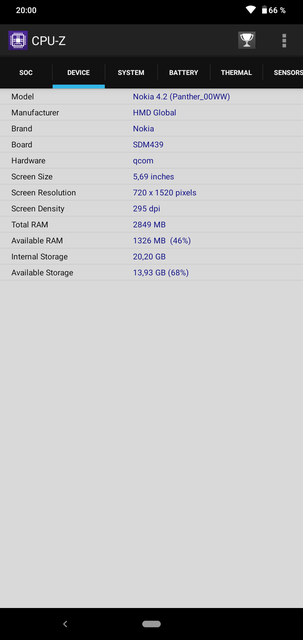 Przegląd Nokia 4.2: smartfon budżet na czystym Androidzie z NFC-68
