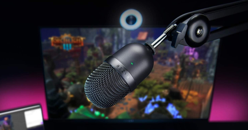 Razer Seiren mejor micrófono de condensador económico para streaming