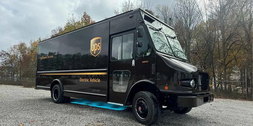 UPS проведет испытания индуктивной зарядки автомобилей в Детройте