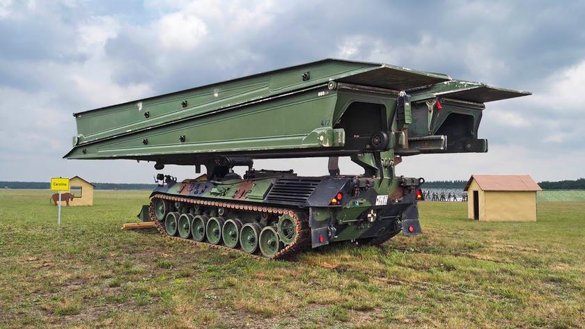 Alemania entregará a Ucrania 16 inusuales vehículos Biber sobre chasis de tanque Leopard 1