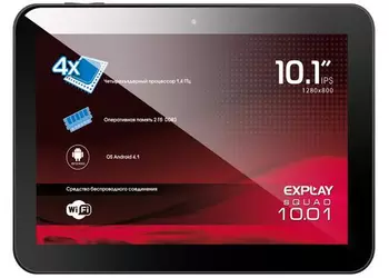 Планшет Explay sQuad 10.01 с 10-дюймовым IPS-дисплеем в металлическом корпусе