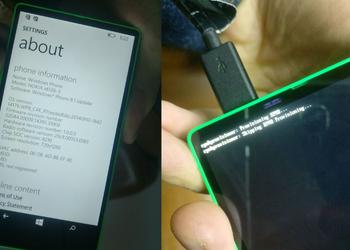Отмененный безрамочный Nokia Lumia на живых фото