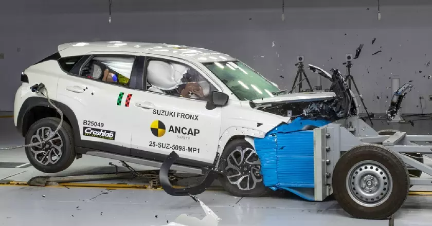 Suzuki Fronx crash test