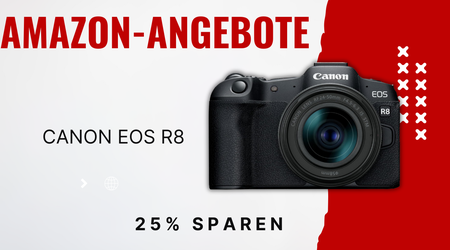 Canon EOS R8 Systemkamera mit RF 24-50mm Objektiv – Spare jetzt 500€ bei Amazon!