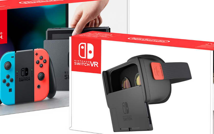 Похоже, что Nintendo выпустит VR-шлем для Switch в 2019 году