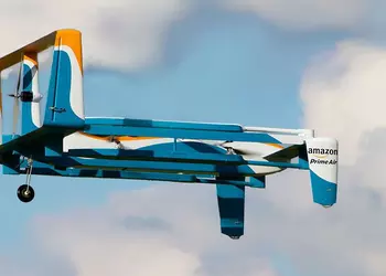 Подробности о доставке товаров дронами Amazon Prime Air