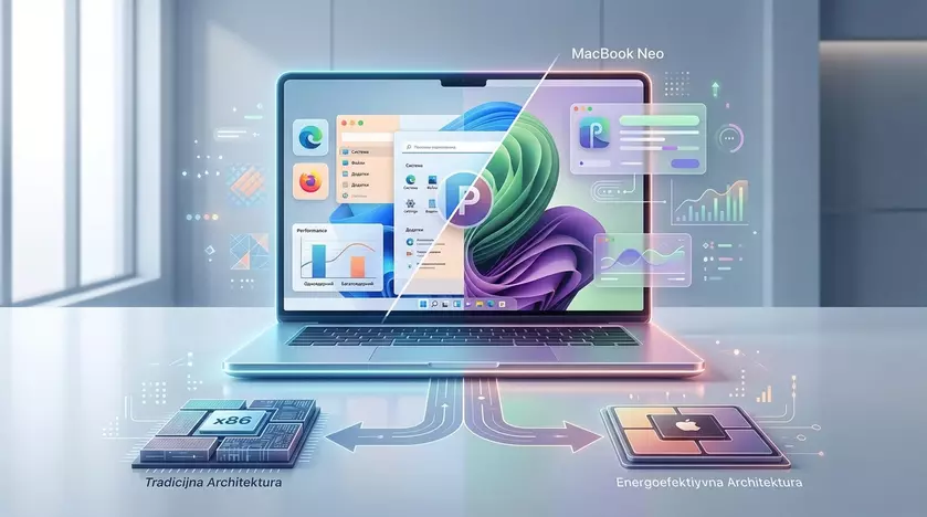 Тестирование производительности MacBook Neo в Parallels