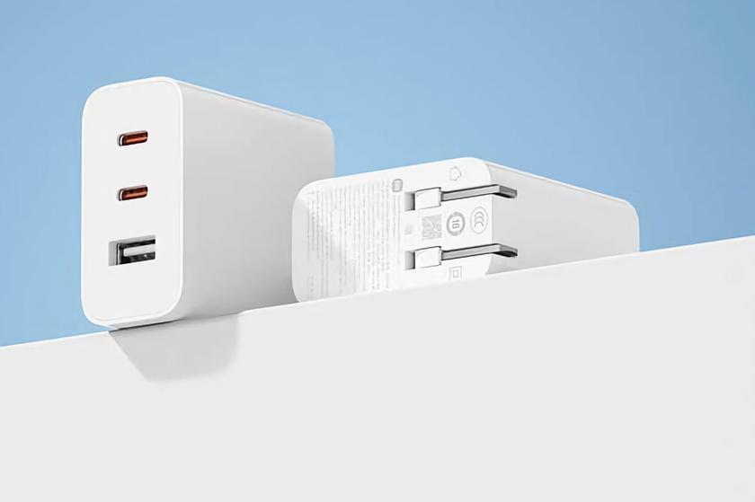 Xiaomi представила GaN-зарядку з трьома портами USB і потужністю в 67 Вт