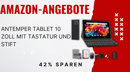 ANTEMPER 10 Zoll Android 13 Tablet mit Tastatur – Über 100€ Rabatt!