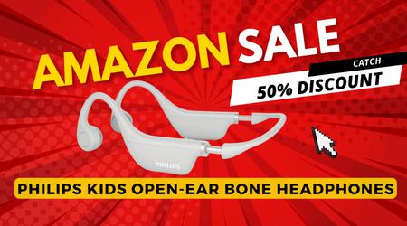 PHILIPS Kids Open-Ear Bone Headphones - Black Friday $50 Discount!