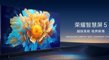 Honor Smart Screen 5 - nye 4K-TV-er med 144 Hz bildefrekvens til en pris fra 515 USD