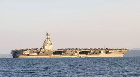 The US Navy has sent a strike group led by the world's largest aircraft carrier USS Gerald R. Ford to Italy at a cost of more than $13bn