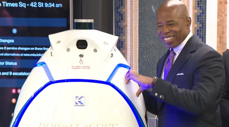 À New York, un robot policier patrouillera dans la station de métro Times Square.