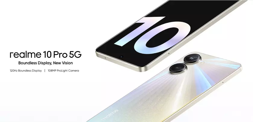 realme 10 Pro с чипом Snapdragon 695, экраном на 120 Гц, камерой на 108 МП и ценой от $230 представили на глобальном рынке