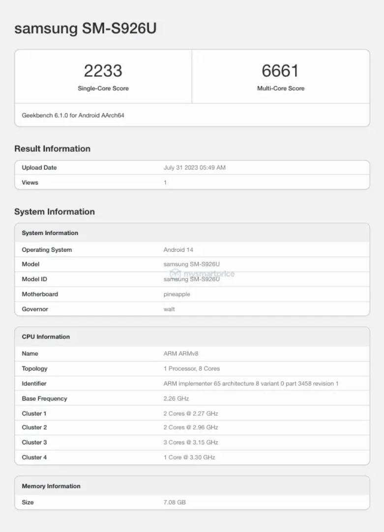 Samsung Galaxy S24 Mit Snapdragon 8 Gen 3 Chip Und Android 14 Besteht samsung-galaxy-s24-mit-snapdragon-8-gen-3-chip-und-android-14-besteht