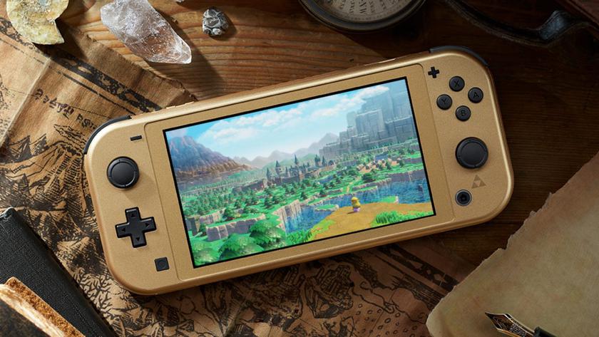 Nintendo представила новую специальную версию Switch Lite с темой Зельды