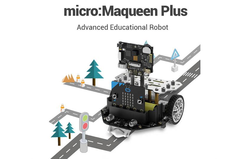 DFRobot micro:Maqueen Plus — обучающий робот для первых шагов в программировании