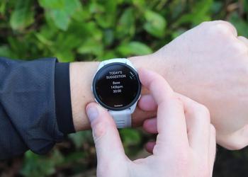 Garmin запускает тестирование нового программного обеспечения для Forerunner 165