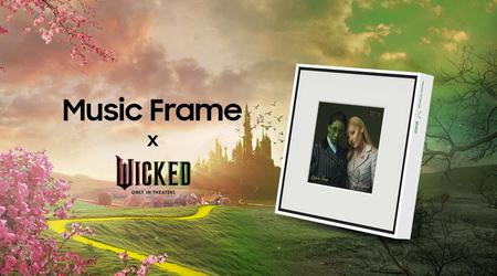 Samsung unveils a special version of its Music Frame audio system to celebrate the launch of WICKED: price and features