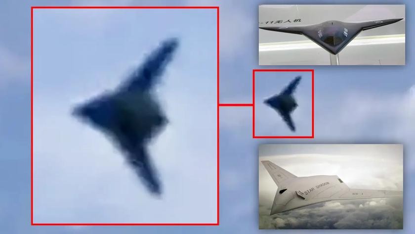 Eine mysteriöse Tarnkappendrohne, die der Northrop Grumman X-47B ähnelt, wurde in China gesichtet - es gibt drei Versionen, um die es sich handeln könnte