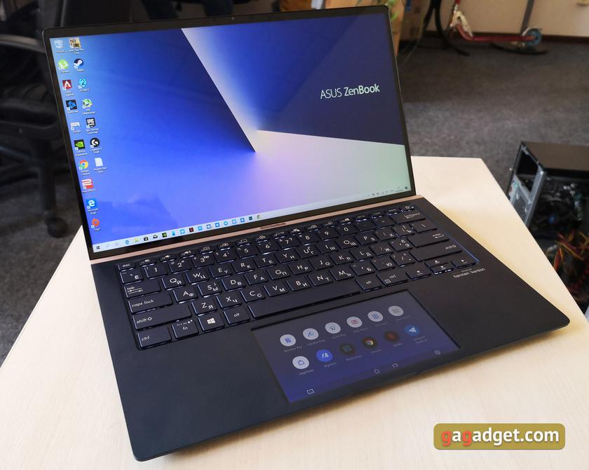 Огляд ASUS ZenBook 14 UX434FN: ультрапортативний ноутбук із сенсорним дисплеєм замість тачпада-23