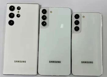 Another large-scale leak: all three flagships of the Samsung Galaxy S22 line were shown in the photo and video