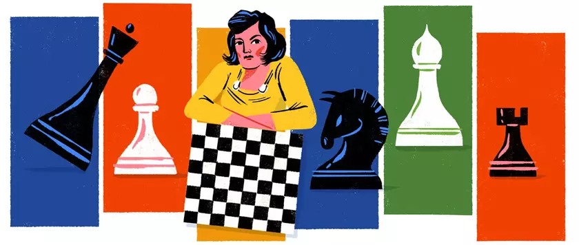 Дудл Google празднует 114 лет со дня рождения Людмилы Руденко