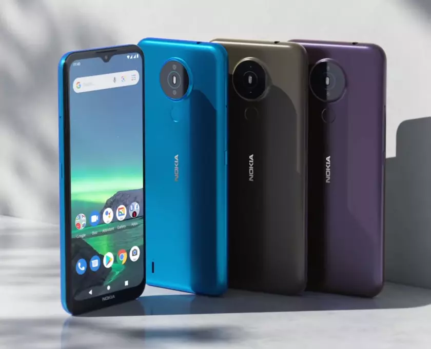Nokia 1.4: экран на 6.51″, чип Snapdragon 215, двойная камера, Android Go на борту и ценник в 99 евро (обновлено)