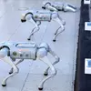 Miniature du premier robot K9-X lors d'une démonstration