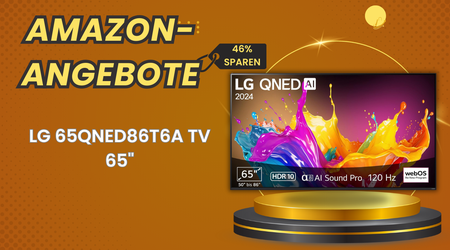 LG 65" QNED86 4K Smart TV – Gigantische 740€ Ersparnis!