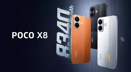 Смартфон для всіх: Poco X8 з батареєю на 8340 мА/год, захистом IP69K та приємною ціною