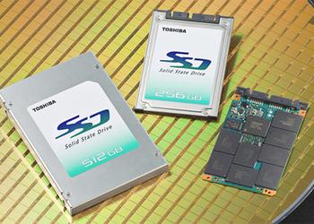 Toshiba выпускает 512-гигабайтные SSD
