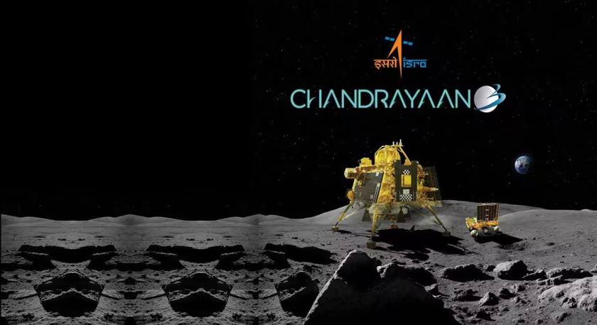 Индия стала первой в истории страной, которая успешно совершила посадку на Южном полюсе Луны – ровер Pragyan начнёт двухнедельное исследование естественного спутника