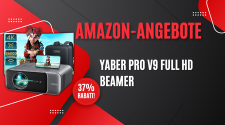 Yaber Pro V9 Beamer: Heimkino-Revolution mit 37% Rabatt!