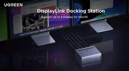 Чотири 4K-монітори від одного кабелю: Ugreen випустила ультимативну станцію з DisplayLink